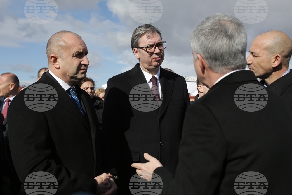 Presidents of Bulgaria, Serbia Attend Start of Construction on Bulgarian Side of Bulgaria-Serbia Gas Interconnector