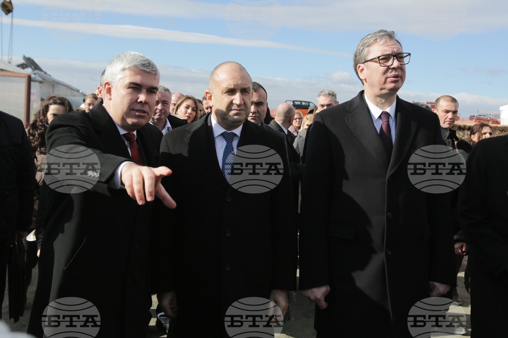 Presidents of Bulgaria, Serbia Attend Start of Construction on Bulgarian Side of Bulgaria-Serbia Gas Interconnector