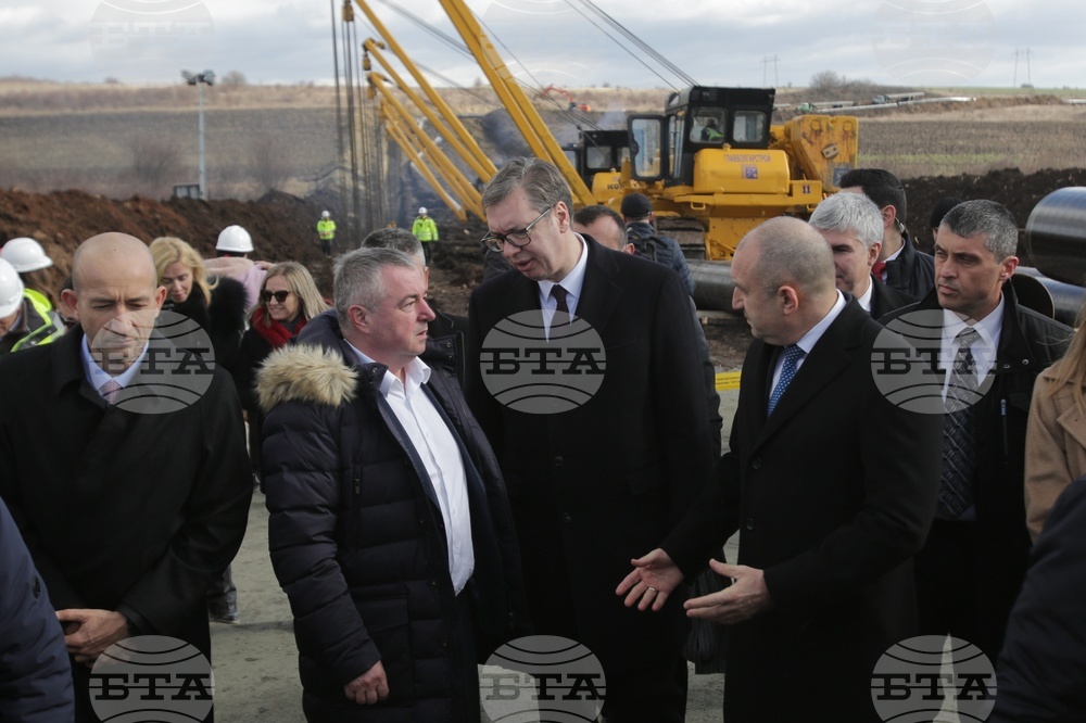 Presidents of Bulgaria, Serbia Attend Start of Construction on Bulgarian Side of Bulgaria-Serbia Gas Interconnector
