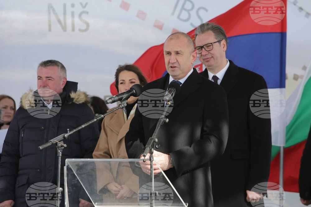 Presidents of Bulgaria, Serbia Attend Start of Construction on Bulgarian Side of Bulgaria-Serbia Gas Interconnector