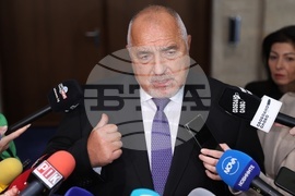 Народно събрание - кулоари - Бойко Борисов - изявление