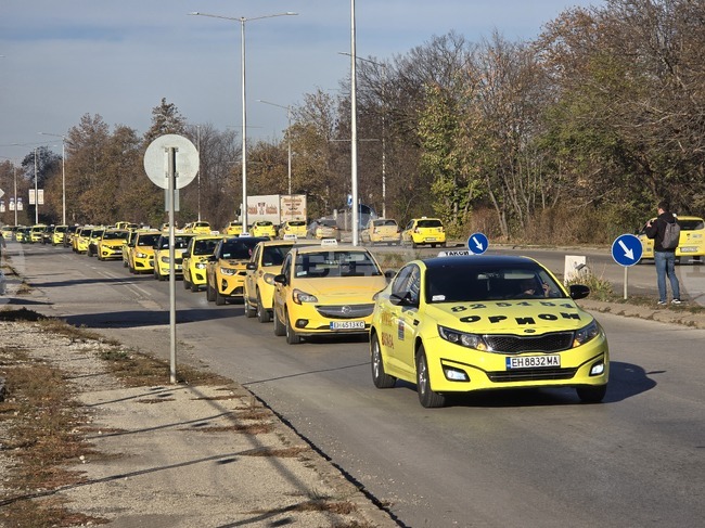 Taxi Drivers to Protest in Sofia on December 20 over Increase in Third-party Liability Insurance