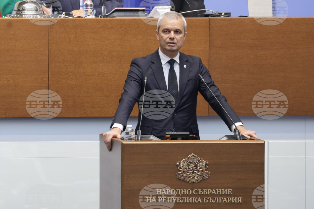 Народно събрание - заседание - Костадин Костадинов