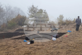 Село Майор Узуново - археологически разкопки