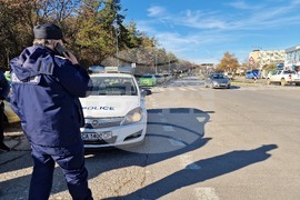 Разград - таксиметрови шофьори - протест