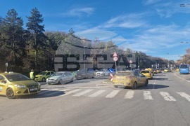 Разград - таксита - протест