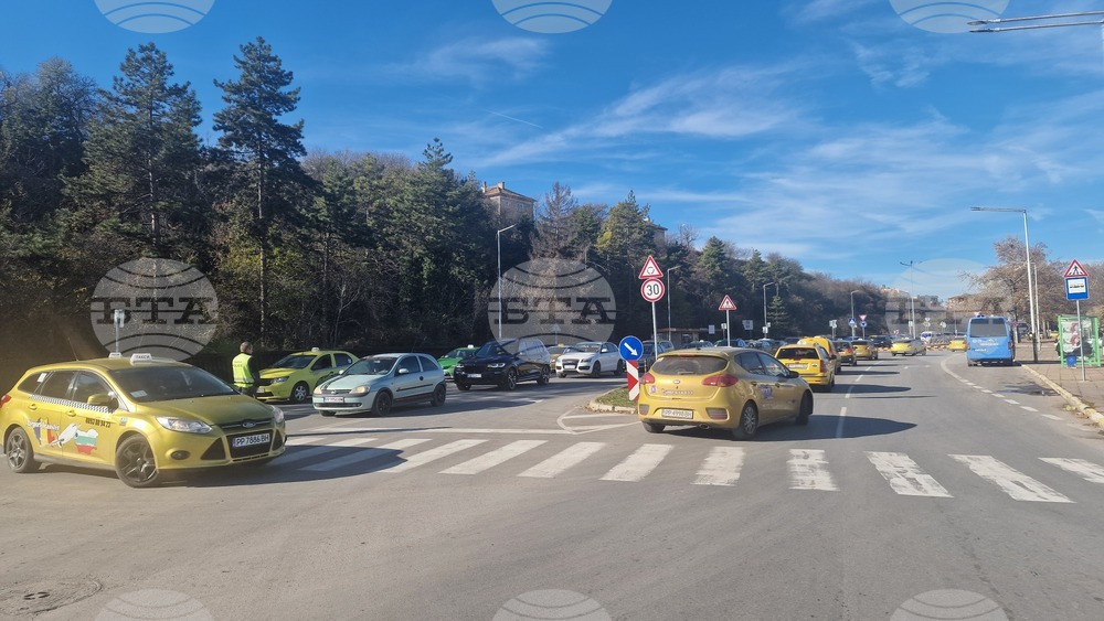 Разград - таксита - протест