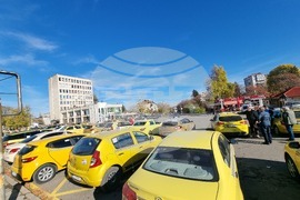 Ловеч - таксита - протест