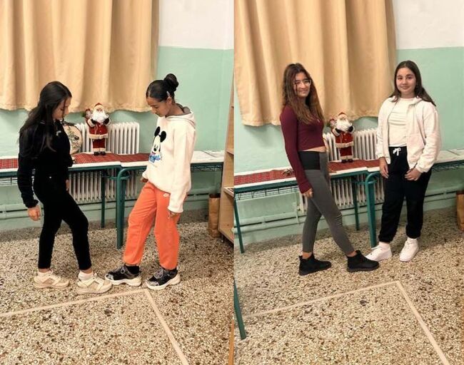 Инициатива „Влизаме в обувките на другия“ бе организирана в Българско неделно училище „Капитан Петко Войвода“ в Йерапетра 