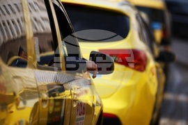 Таксиметрови шофьори - протест