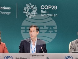 СОР29 - Баку - пресконференция. Снимка: Специален пратеник на БТА Антоанета Маркова