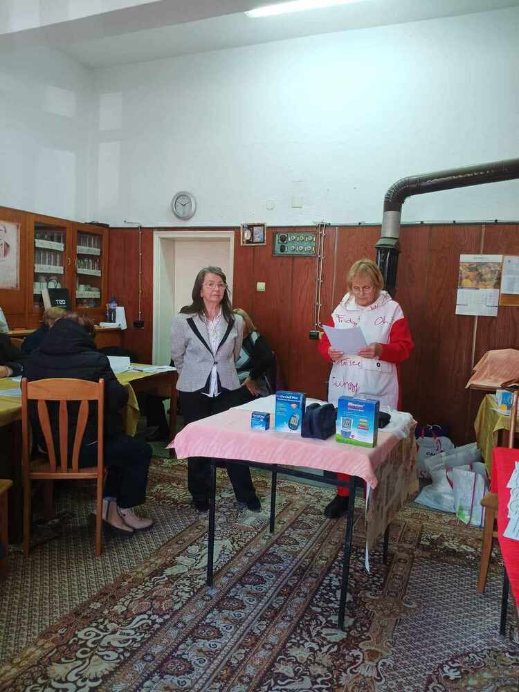 Кампания за безплатно изследване на кръвната захар се проведе в разградското село Гецово
