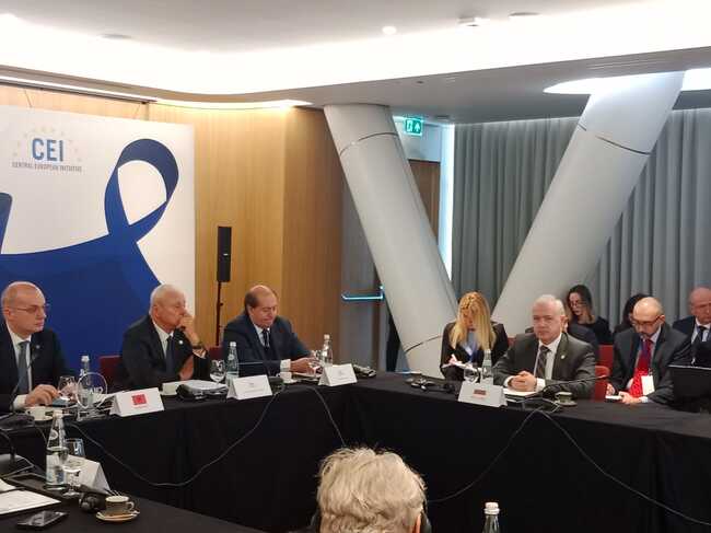 Foreign Minister Kondov Participates in CEI Foreign Ministerial in Tirana