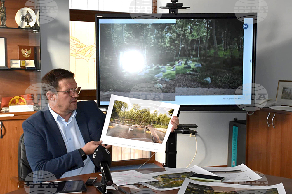 Хасково - инвестиция - езеро в парк „Кенана”