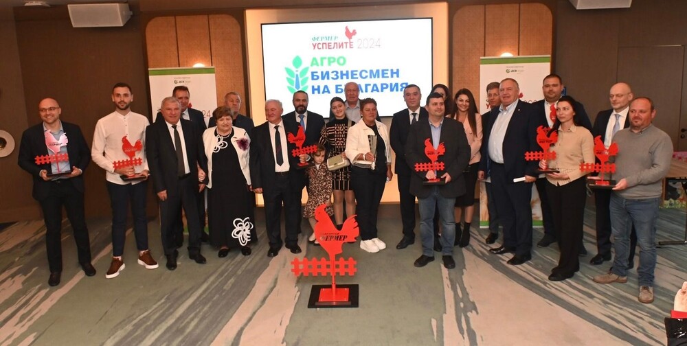 Рени Славова oт бутиковата изба "Зеланос" получи приза "Агробизнесмен на България 2024"