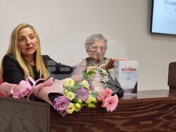 Колективната монография „История на Югоизточна Европа от Ранното средновековие до наши дни“ беше представена тази вечер в Античния културно-комуникационен комплекс „Сердика“. Снимка: Гергана Николова / БТА