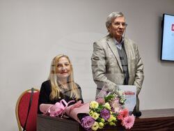 Колективната монография „История на Югоизточна Европа от Ранното средновековие до наши дни“ беше представена тази вечер в Античния културно-комуникационен комплекс „Сердика“. Снимка: Гергана Николова / БТА