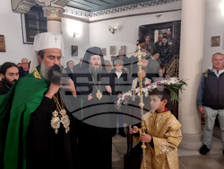 Кюстендил - архиерейска вечерня - патриарх Даниил