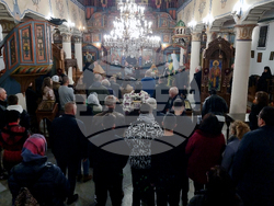 Кюстендил - архиерейска вечерня - патриарх Даниил