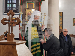 Кюстендил - архиерейска вечерня - патриарх Даниил