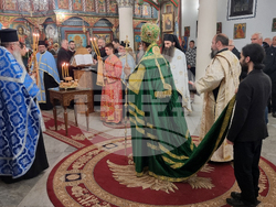 Кюстендил - архиерейска вечерня - патриарх Даниил