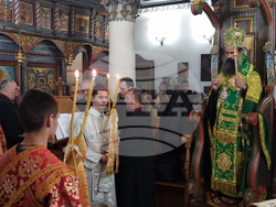 Кюстендил - архиерейска вечерня - патриарх Даниил