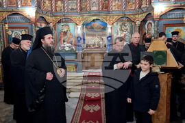 Кюстендил - архиерейска вечерня - патриарх Даниил