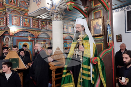 Кюстендил - архиерейска вечерня - патриарх Даниил