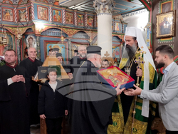 Кюстендил - архиерейска вечерня - патриарх Даниил