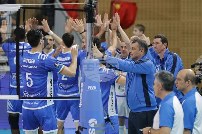 Левски София се наложи срещу като гост срещу Берое 2016 в мъжкото първенство по волейбол