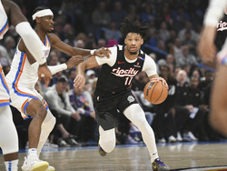 Trail Blazers Thunder Basketball