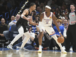 Trail Blazers Thunder Basketball