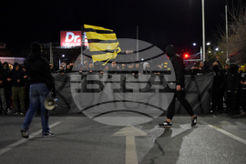 Пловдив - футболни фенове - протест