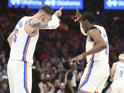 Trail Blazers Thunder Basketball