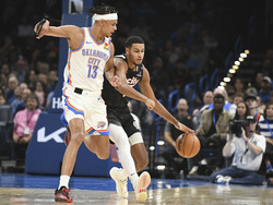Trail Blazers Thunder Basketball