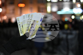 Пловдив - футболни фенове - протест