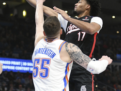Trail Blazers Thunder Basketball