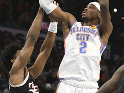 Trail Blazers Thunder Basketball