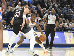 Trail Blazers Thunder Basketball