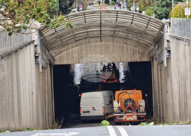 Бургас - затворена улица