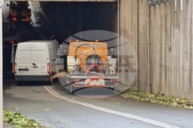 Бургас - затворена улица