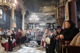 Благоевград - храм - литургия