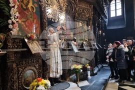 Благоевград - храм - литургия