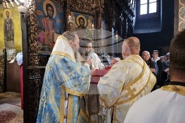 Благоевград - храм - литургия