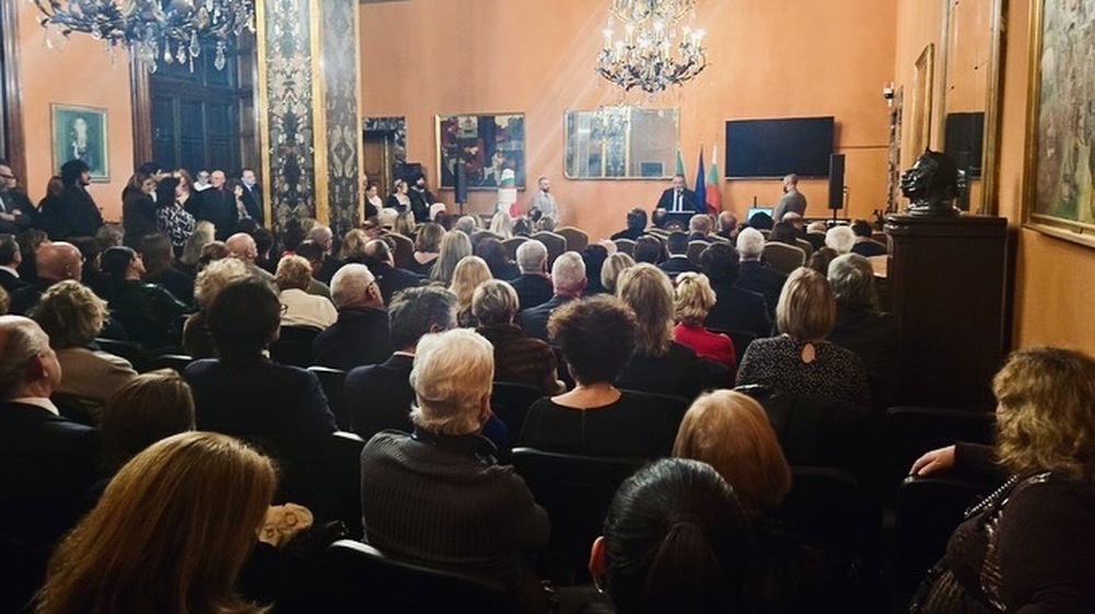 С концерт бе отбелязана 145-ата годишнина от установяването на дипломатически отношения между България и Италия в Рим