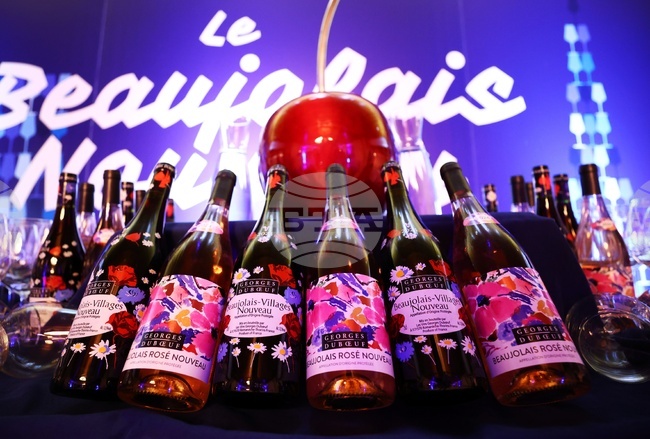 Sofia Welcomes Beaujolais Nouveau