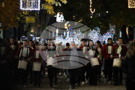 Благоевград - коледни светлини - запалване