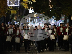 Благоевград - коледни светлини - запалване