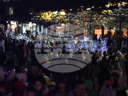 Благоевград - коледни светлини - запалване