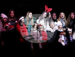 Благоевград - коледни светлини - запалване